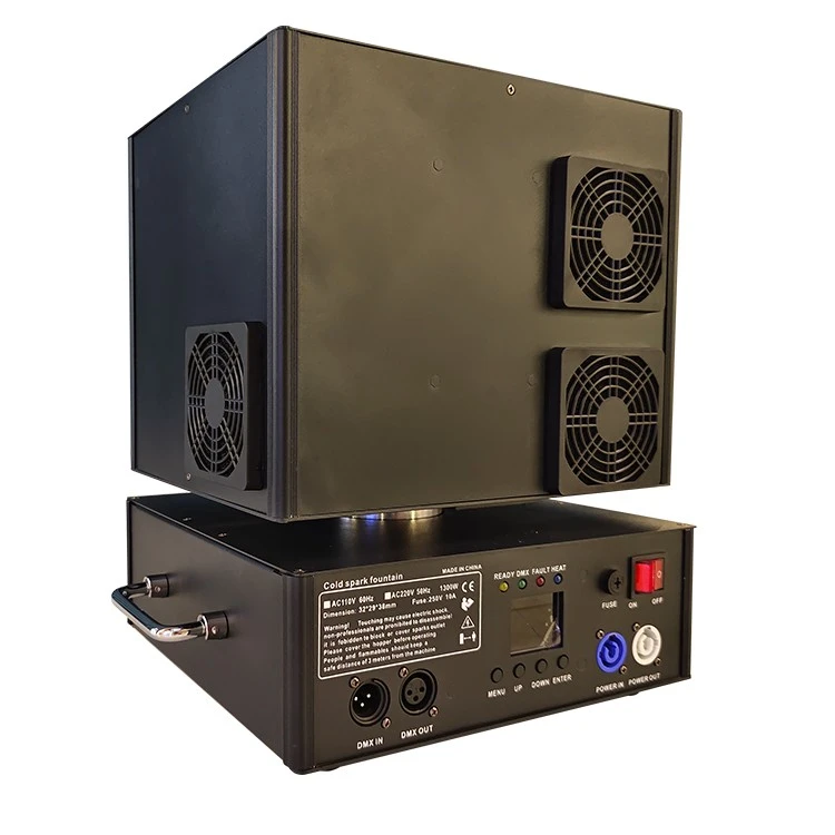 1500 W aukstās dzirksteles uguns mašīna